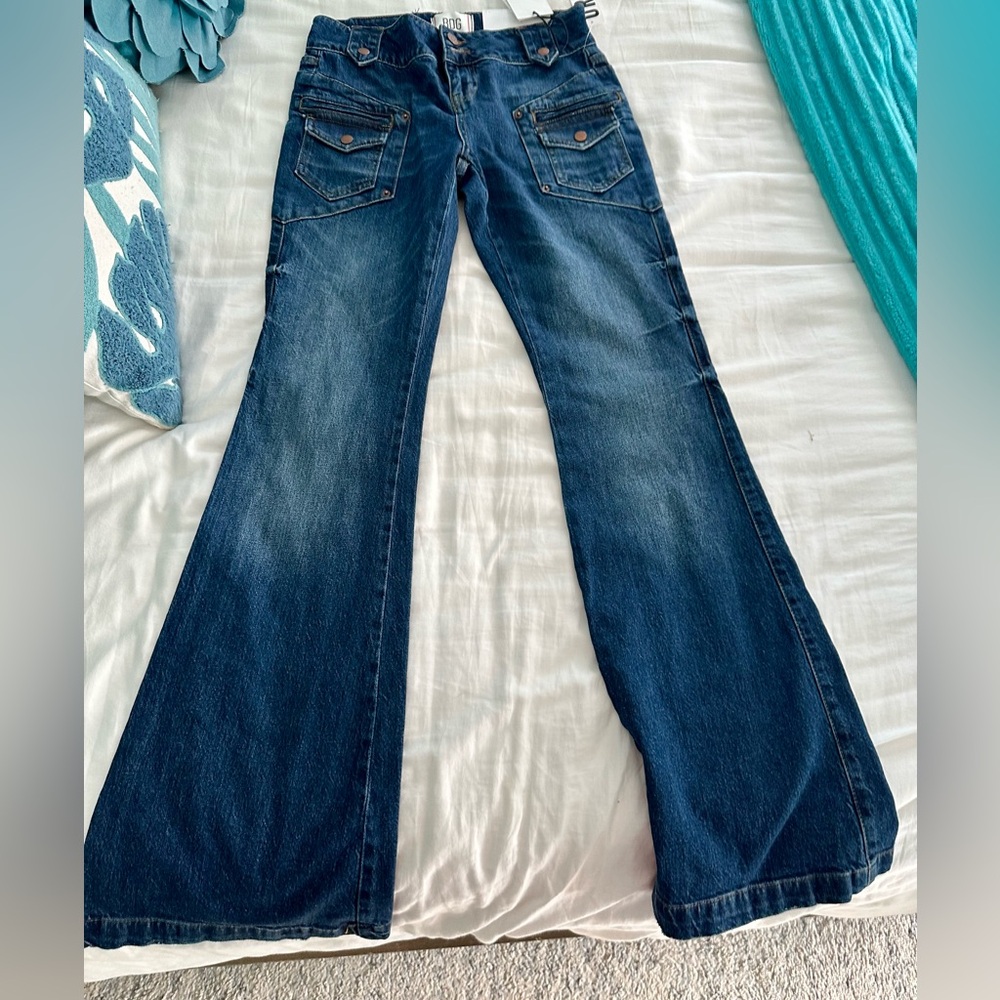 Urban Outfitters flare cargo jeans NWT, size 28